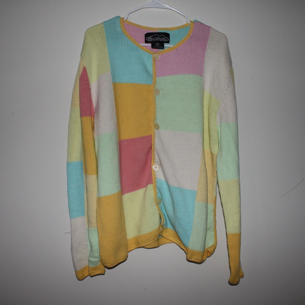 Hand Knitt Vintage Cardigan